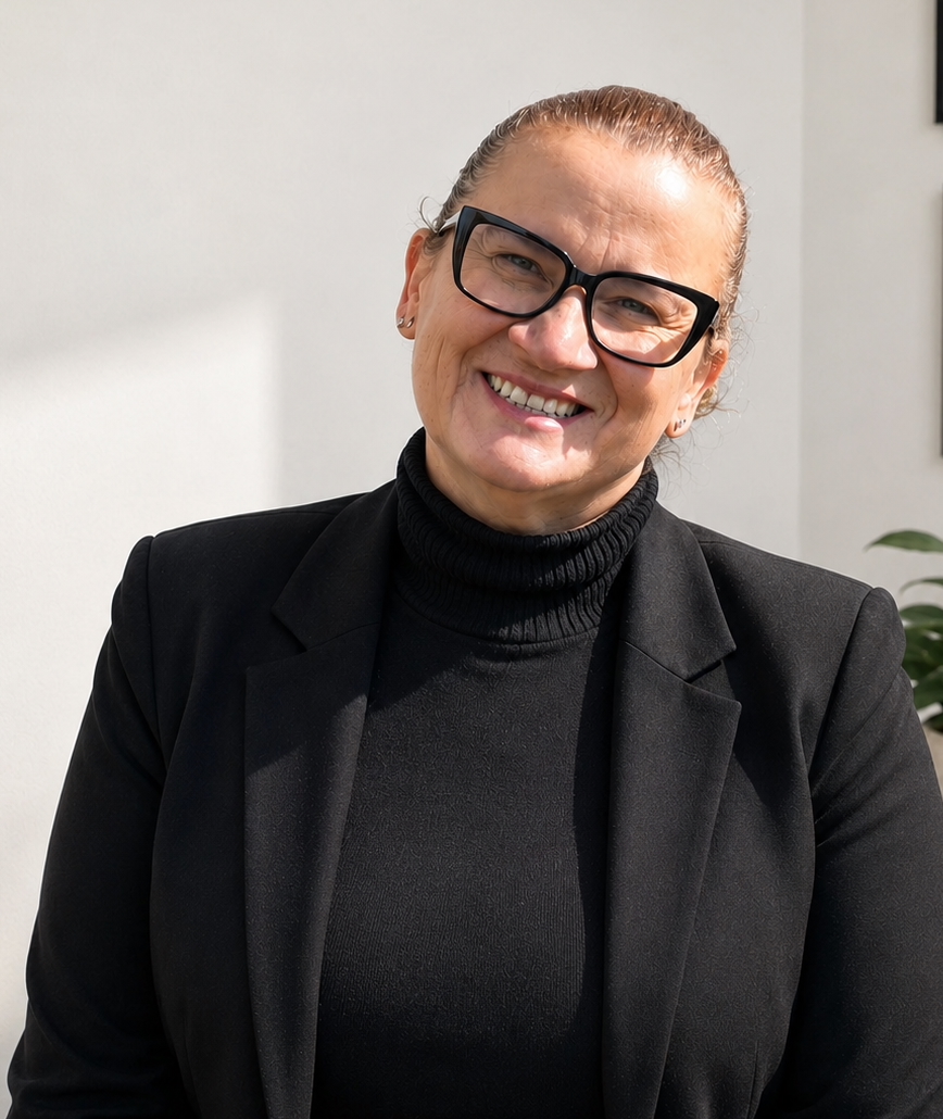 Rejane Santos, psicóloga clínica, em seu consultório